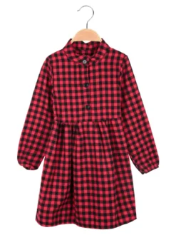 Solada Vestito da bambina a quadretti