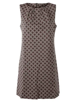 Solada Vestito donna senza maniche con stampe - multicolore