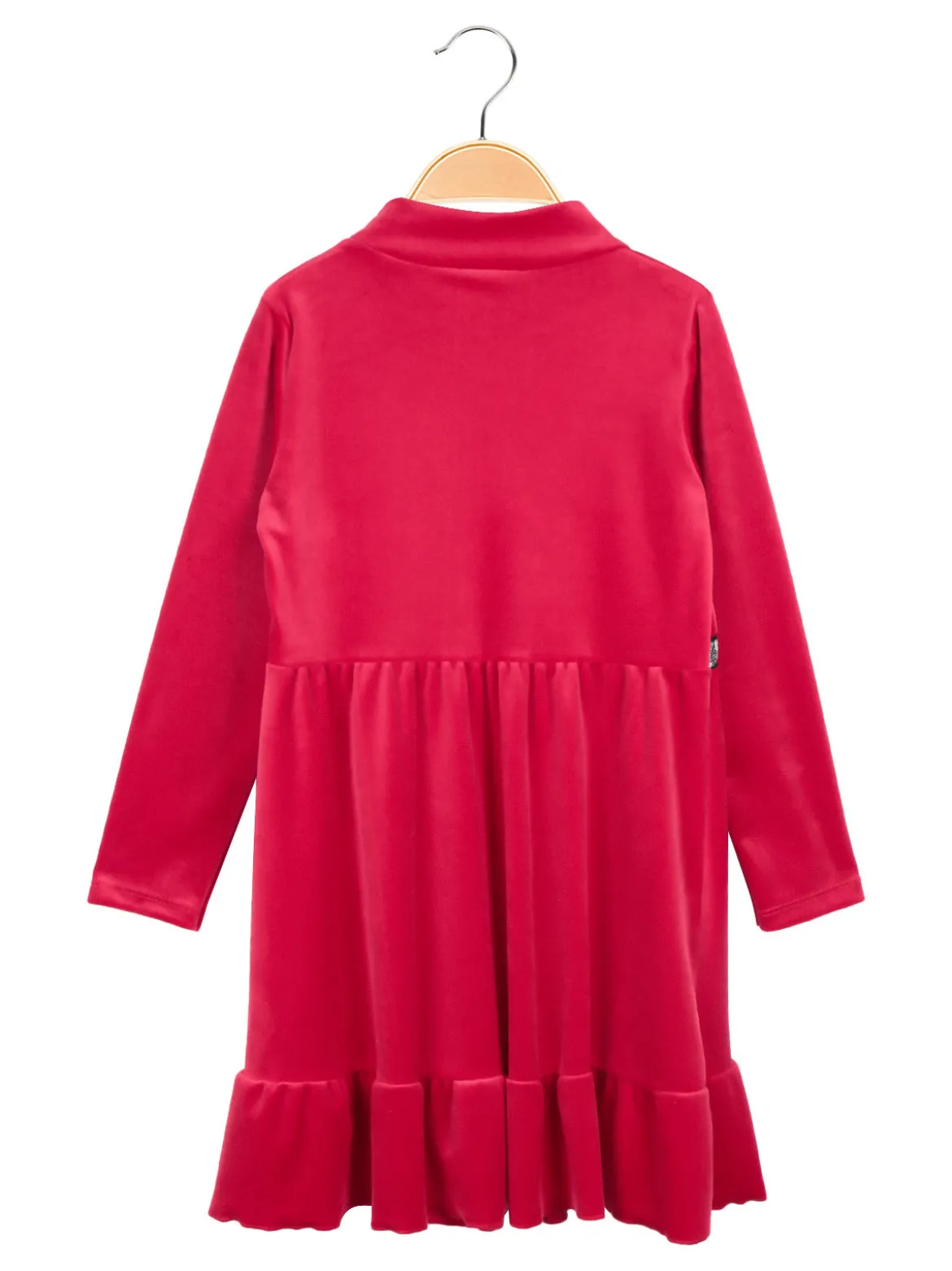 Solada Vestito in ciniglia con paillettes e collana