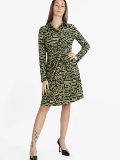 Solada Vestito scamiciato donna con stampa