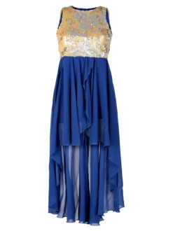 Solada Vestito smanicato con paillettes