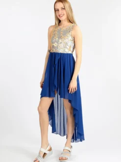 Solada Vestito smanicato con paillettes