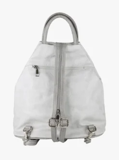 Solada Zaino donna in ecopelle - grigio chiaro