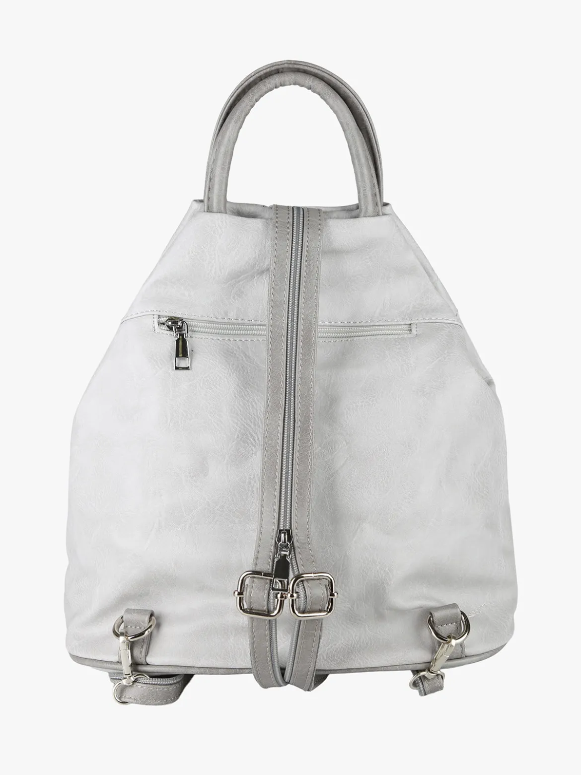 Solada Zaino donna in ecopelle - grigio chiaro