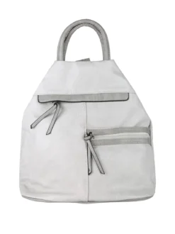 Solada Zaino donna in ecopelle - grigio chiaro