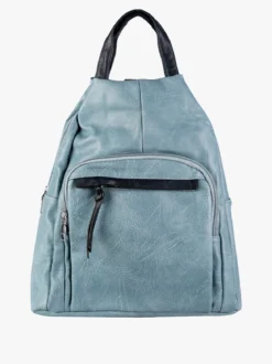 Solada Zaino in ecopelle da donna - azzurro
