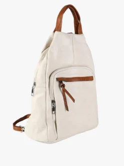 Solada Zaino in ecopelle da donna - beige