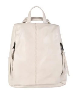Solada Zaino in ecopelle da donna - beige