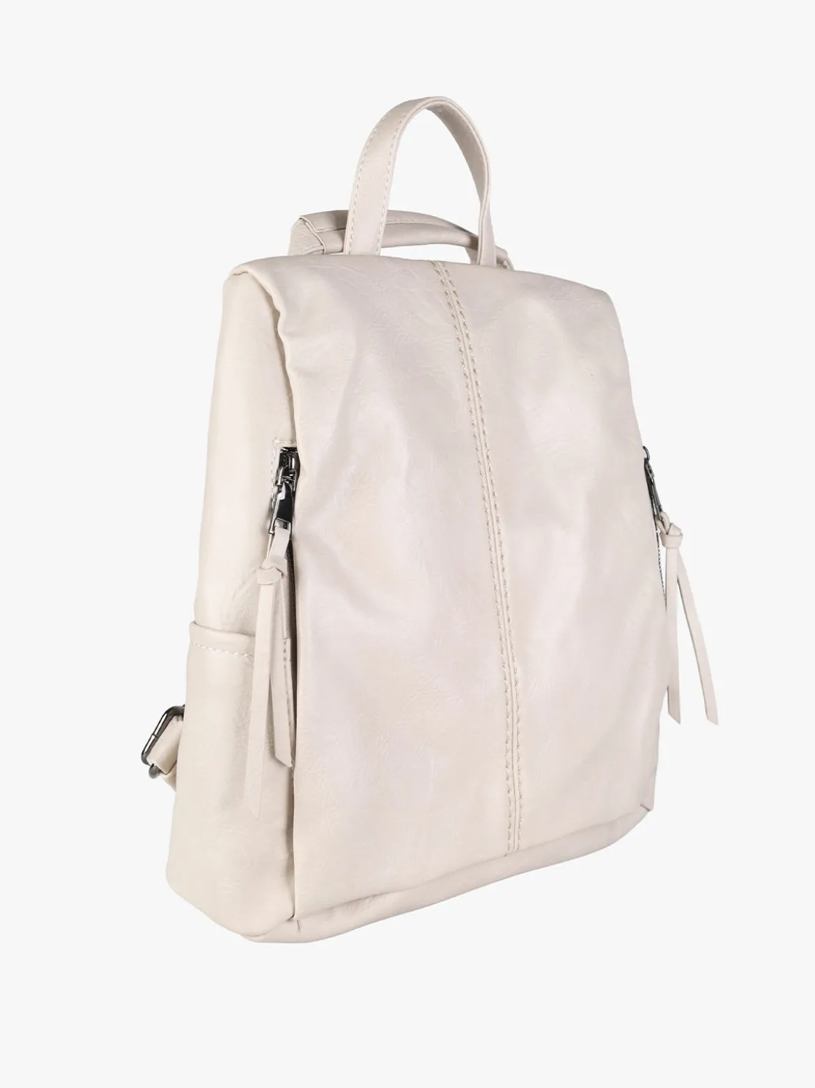 Solada Zaino in ecopelle da donna - beige