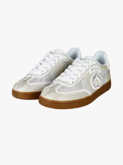 Solo Soprani Sneakers donna stringate con dettagli bicolore