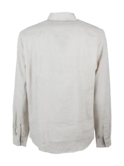S.O.S Store Of Shirt Camicia in lino da uomo a maniche lunghe
