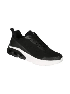 Sport Sneakers donna sportive in maglia - nero