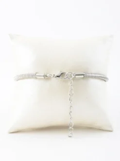 Stainless Stell Bracciale natalzio con charm