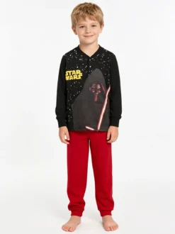 Star Wars Piagiama lungo da bambino in cototne
