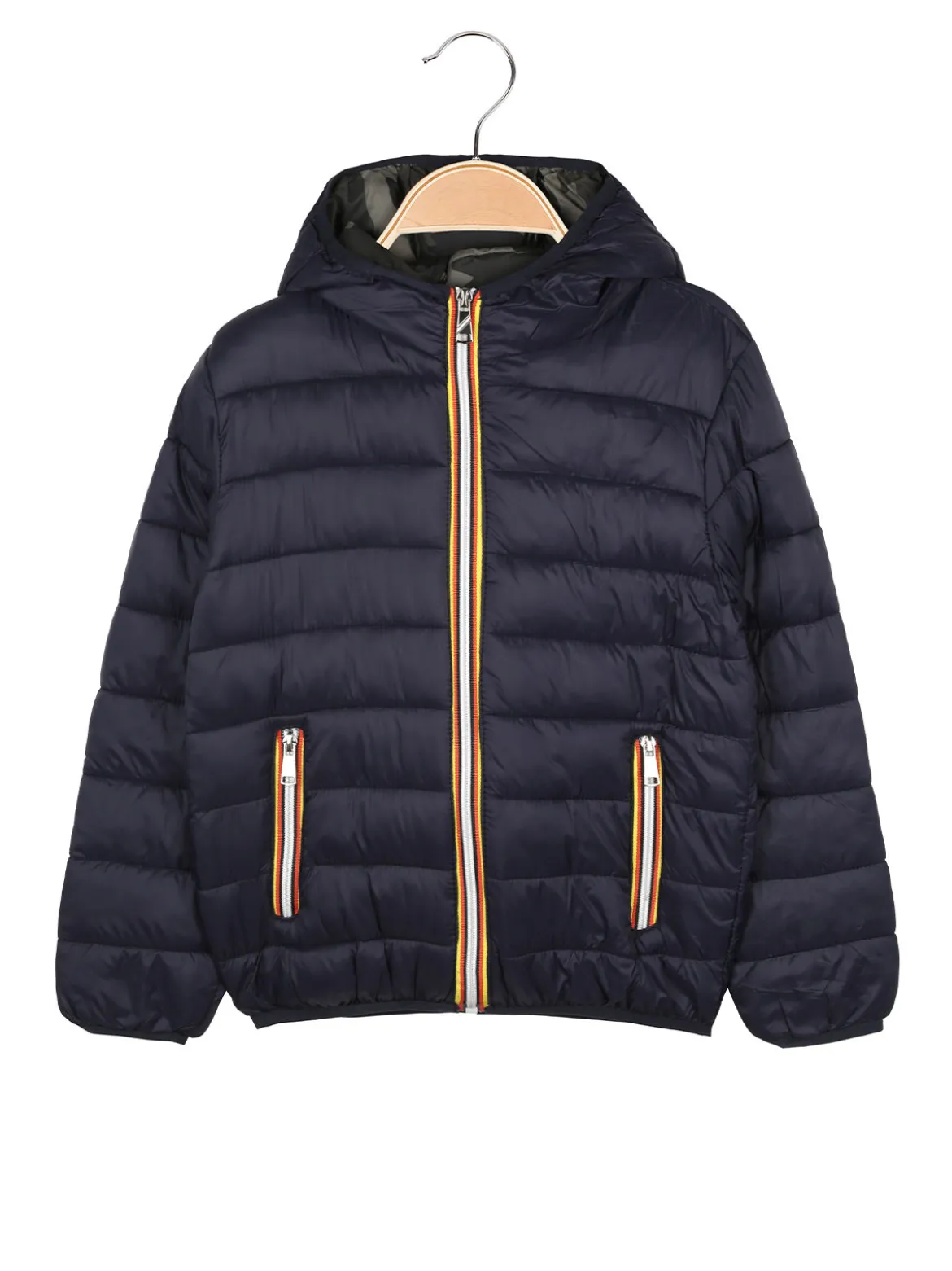 Street Porter Piumino da ragazzo con cappuccio - blu scuro
