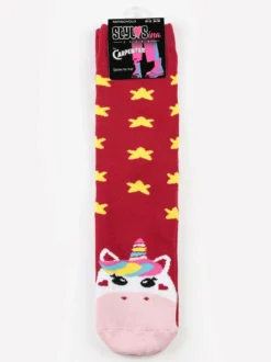 Stylosa Calze antiscivolo bimba con unicorno
