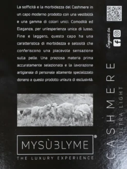 Sublyme Canotta donna in cashmere