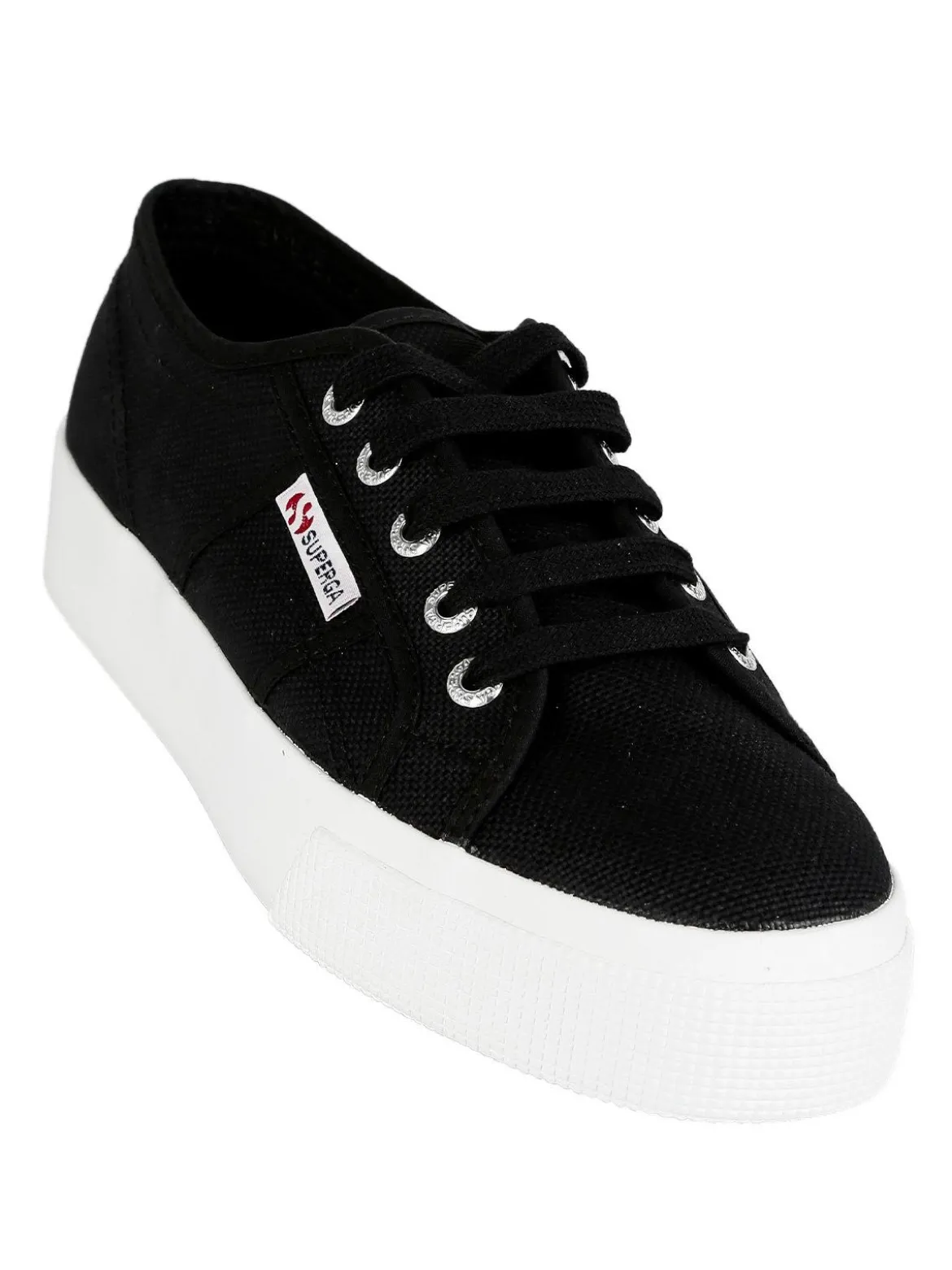 Superga Scarpe donna in tela con platform 2730 COTU