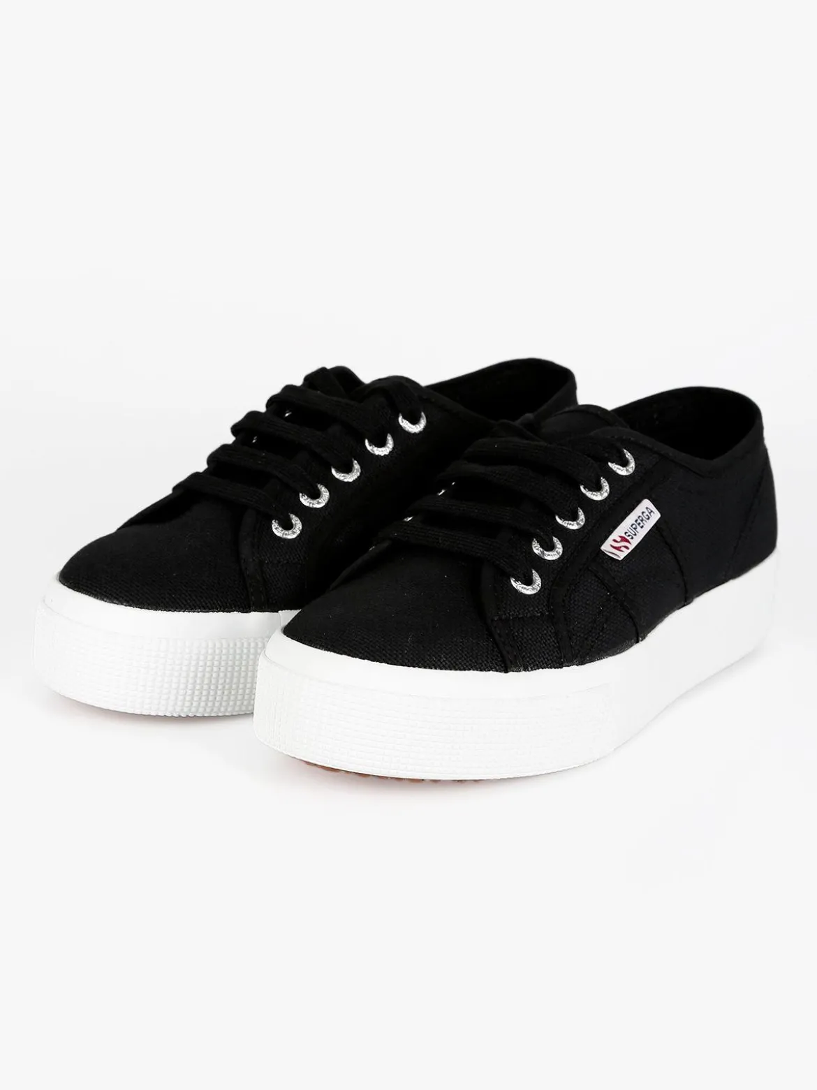 Superga Scarpe donna in tela con platform 2730 COTU