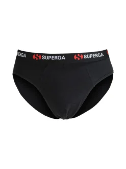 Superga Slip da uomo in cotone tinta unita