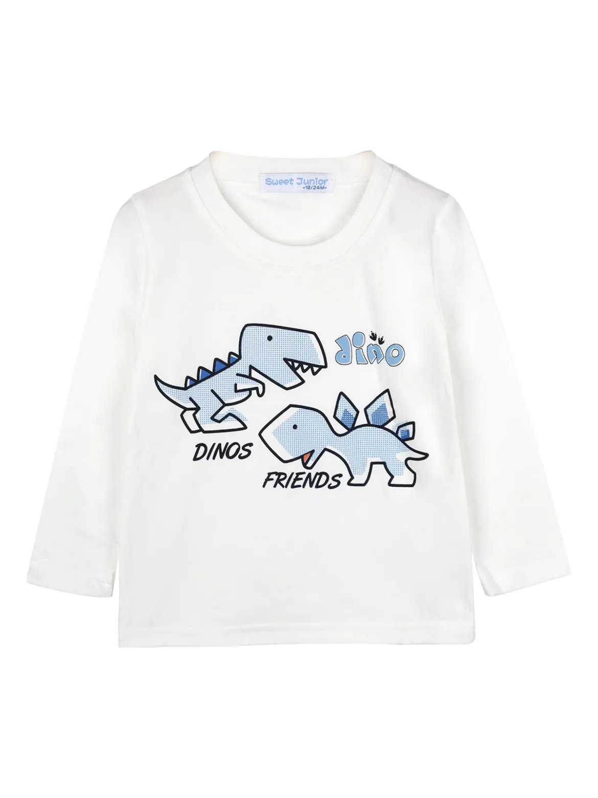 Sweet Junior Completo da neonato felpato 3 pezzi - blu