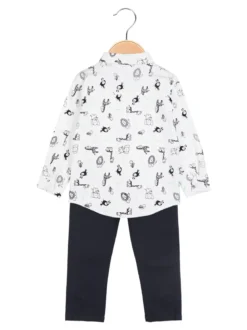 Sweet Junior Completo da neonato 2 pezzi con camicia