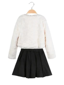 Sweet Junior Completo 3 pezzi da bambina con giacca e gonna