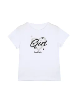 Sweet Junior Completo 3 pezzi da bambina con giacca in ecopelle e gonna con strass - nero