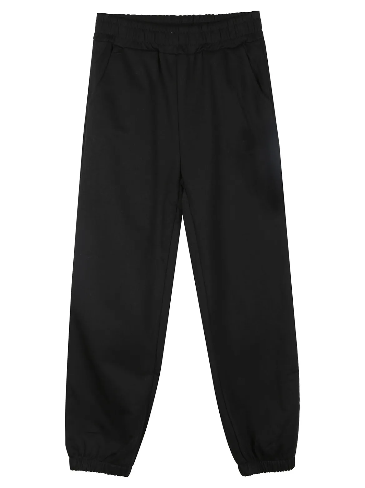 Sweet Junior Completo tuta 3 pezzi da bambina con cappuccio e zip - nero