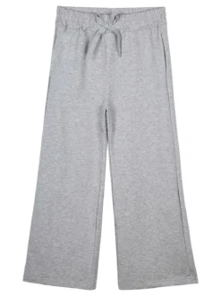 Sweet Junior Pantaloni da bambina a gamba larga in felpa