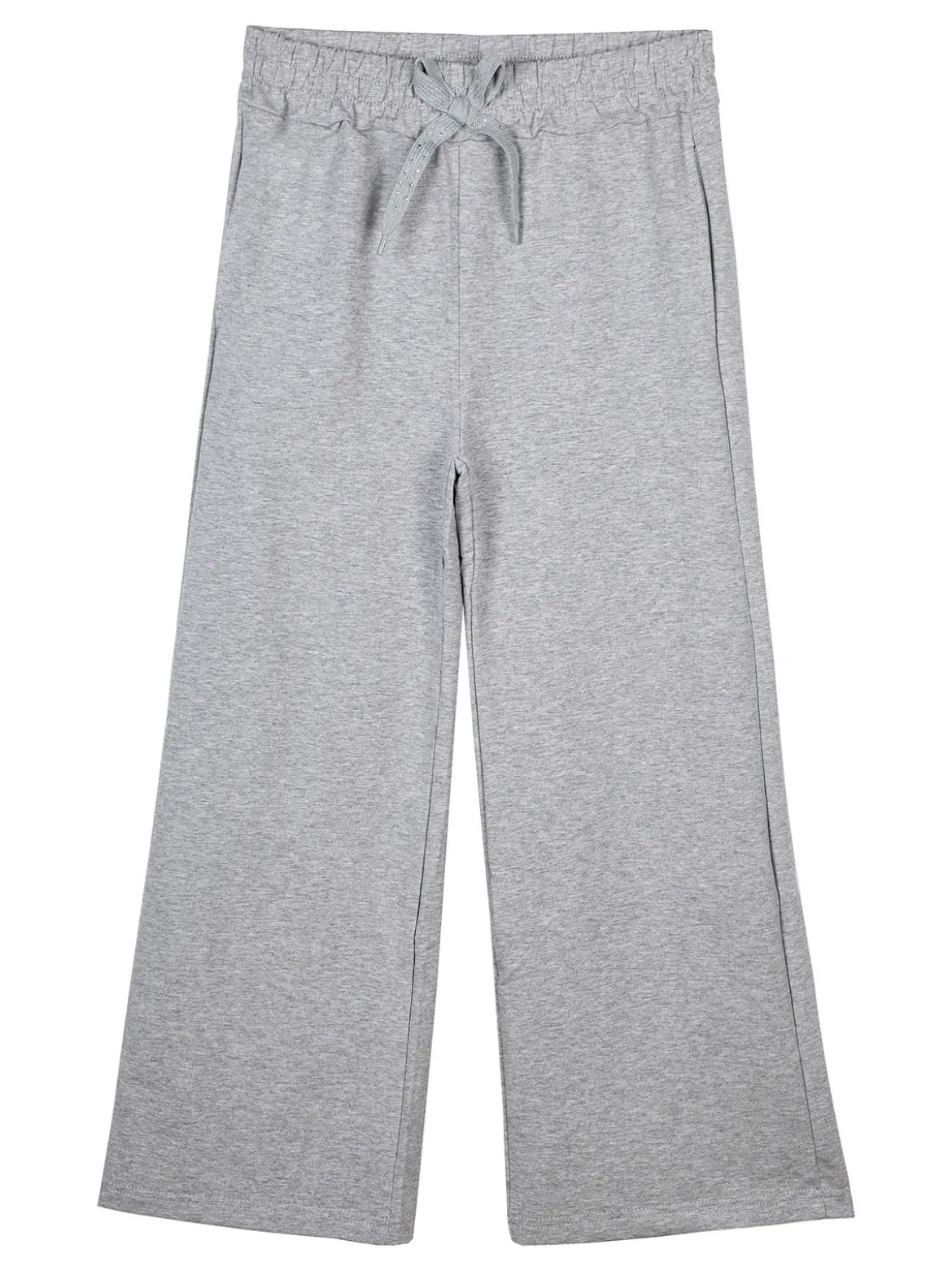 Sweet Junior Pantaloni da bambina a gamba larga in felpa