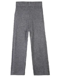 Sweet Junior Pantaloni da bambina in maglia a vita alta