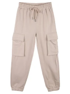 Sweet Junior Pantaloni tuta da bambina con tasconi laterali e polsini