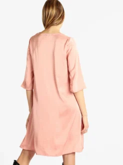 Sweet Miss Abito donna effetto seta con manica a 3/4
