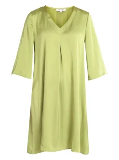 Sweet Miss Abito donna effetto seta con manica a 3/4