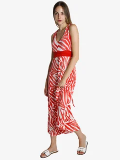 Sweet Miss Abito lungo da donna senza maniche con scollo a v