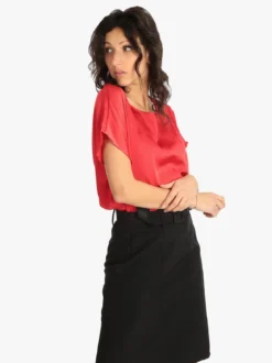 Sweet Miss Blusa donna effetto raso