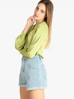 Sweet Miss Blusa elegante donna in raso