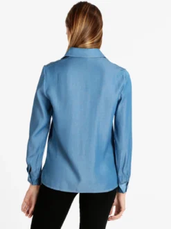Sweet Miss Camicia donna effetto jeans