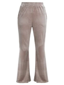 Sweet Miss Pantaloni a zampa da donna in velluto