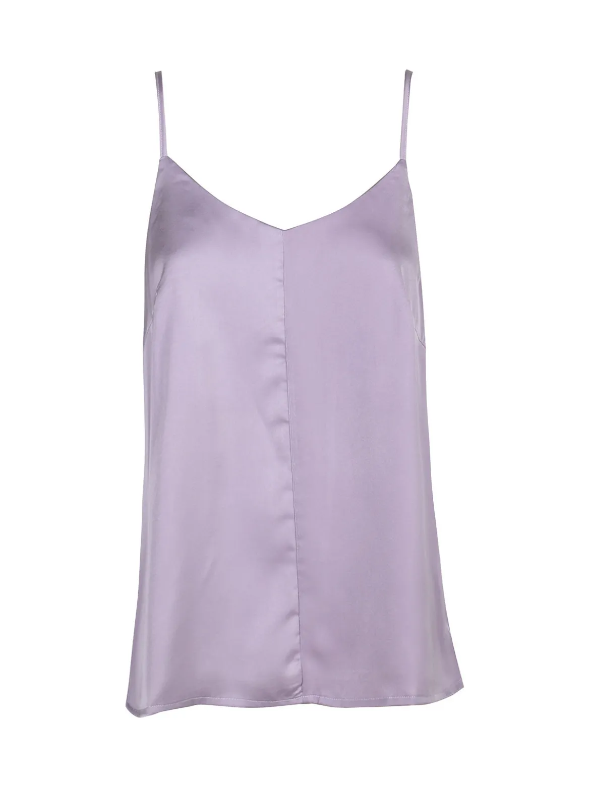 Sweet Miss Top donna con spalline sottili effetto raso