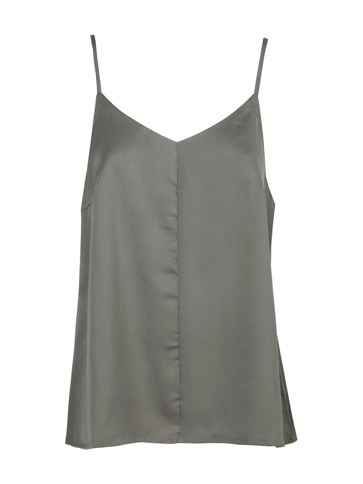 Sweet Miss Top donna con spalline sottili effetto raso