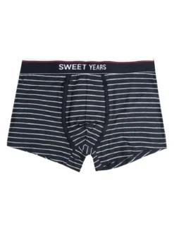 Sweet Years Boxer a righe in cotone elasticizzato