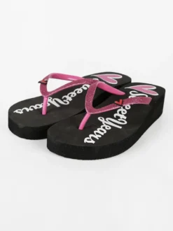 Sweet Years Infradito donna in gomma con zeppa