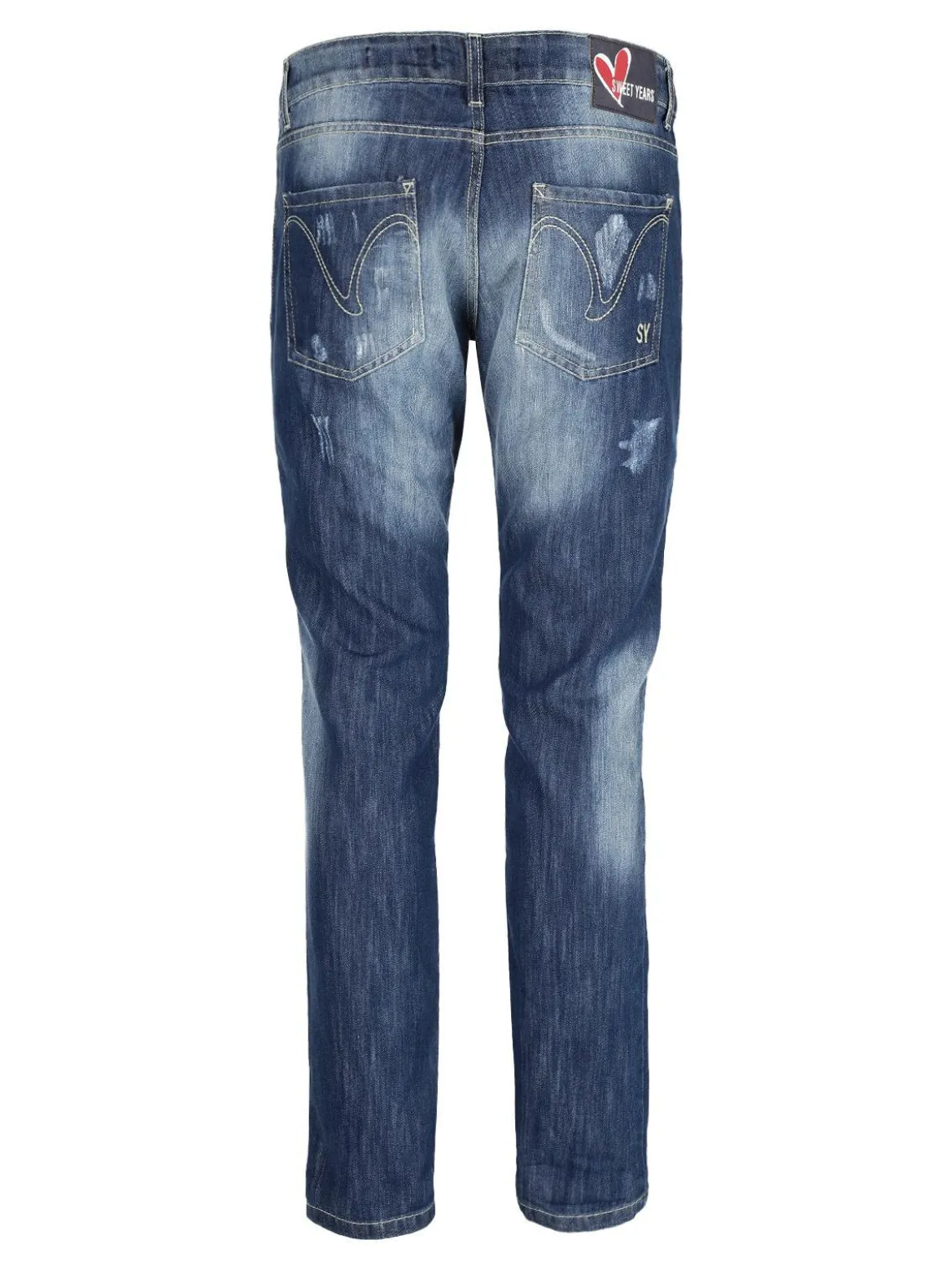 Sweet Years jeans regular fit strappati