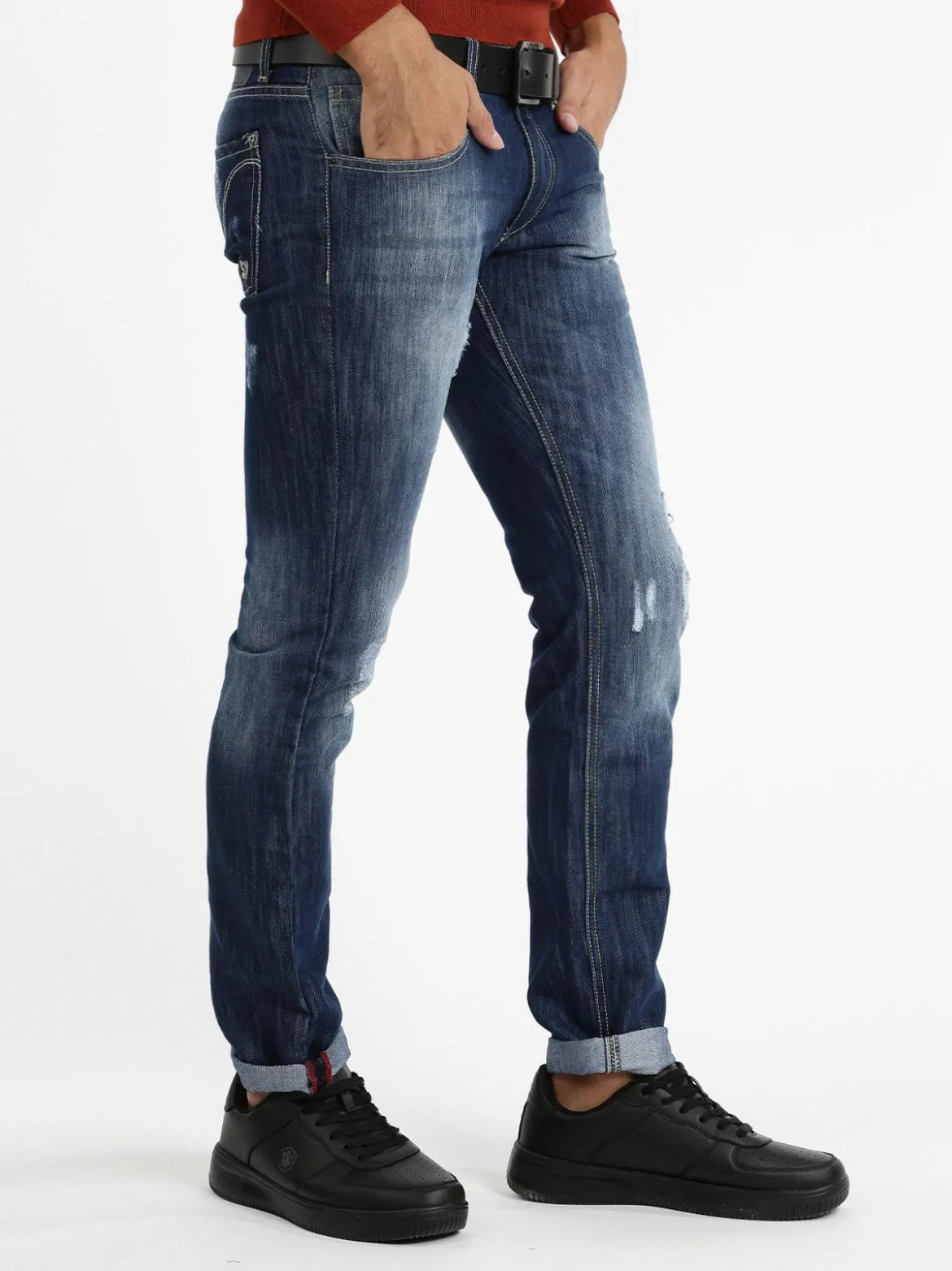 Sweet Years jeans regular fit strappati