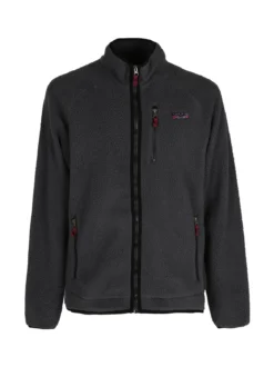 The People Rep Felpa invernale da uomo in sherpa con zip intera