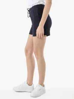 The People Rep Shorts sportivi da donna a costine con coulisse - blu scuro