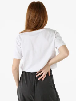 The People Rep T-shirt donna in cotone con stampa - bianco