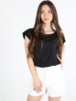 The People Rep T-shirt donna in cotone con stampa cuori